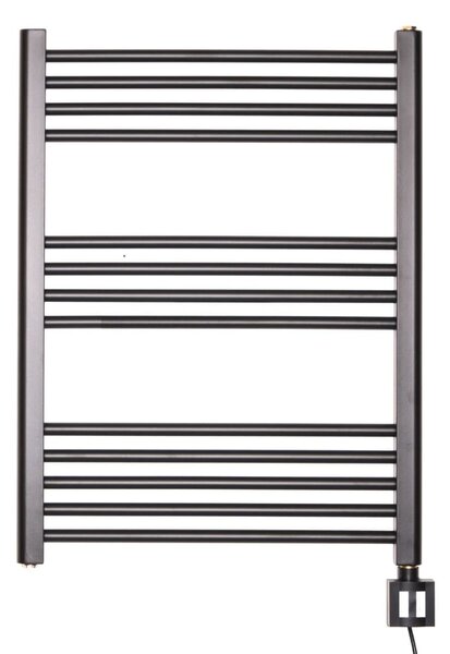 Radiátor elektrický Thermal Trend KD 80x60 cm černá SETKE600800X4BL