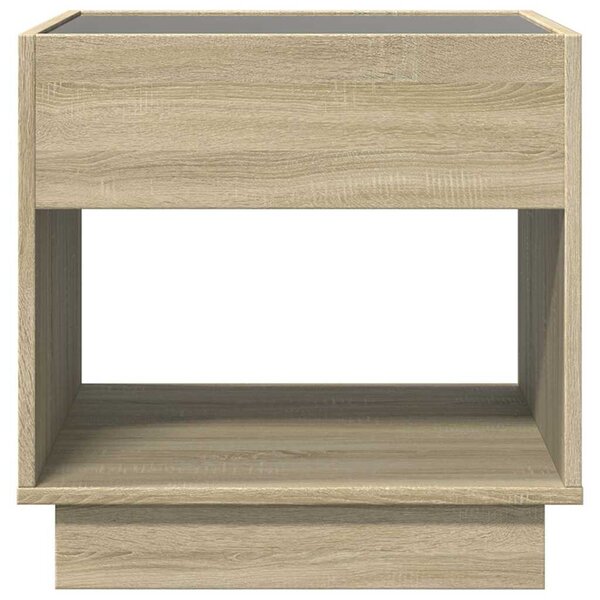 Noční stolek s Infinity LED dub sonoma 50 x 50 x 50 cm 3284086