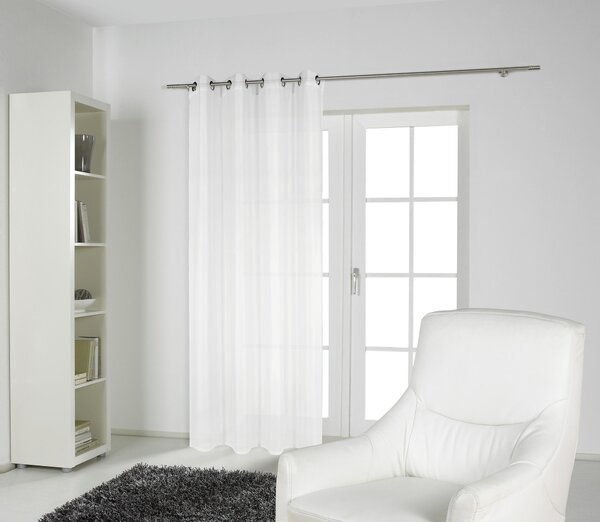 ZÁVĚS S OČKY, průhledné, 140/245 cm Boxxx - Závěsy