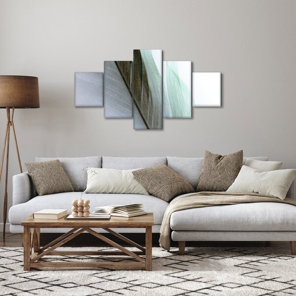 Obraz - Peří, makro (125x70 cm)
