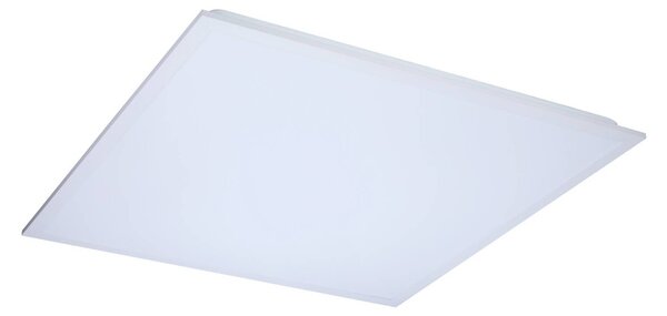 Sylvania Zapuštěný LED panel QUANTUM, bílý, 62 × cm, DALI, 26 W, UGR19, IP54, stmívatelný, Bílá / opál, Pracovna / kancelář, kov, Zapuštěné hranaté