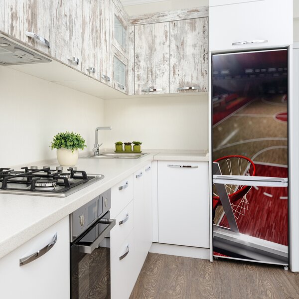 Tapeta nálepka na ledničku Basketball hřiště FridgeStick-70x190-f-88994259