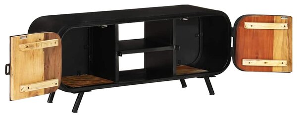 TV stolek 110 x 30 x 45 cm masivní recyklované dřevo 328413