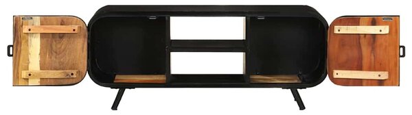 TV stolek 110 x 30 x 45 cm masivní recyklované dřevo 328413