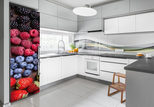 Nálepka na ledničku samolepící Lesní ovoce FridgeStick-70x190-f-89347182