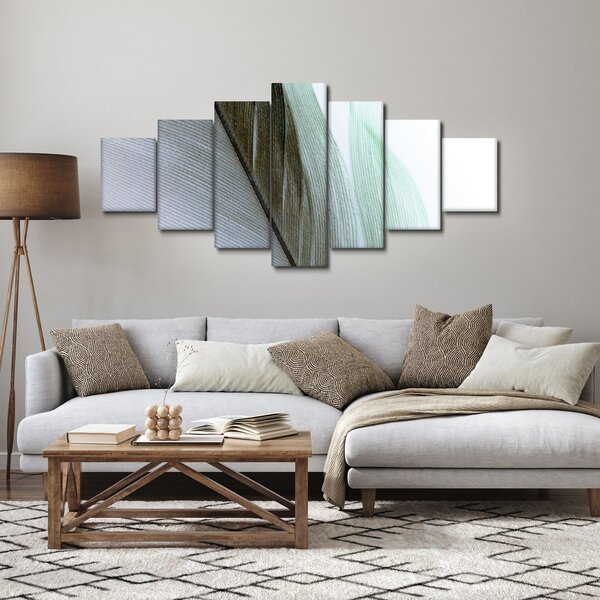 Obraz - Peří, makro (210x100 cm)