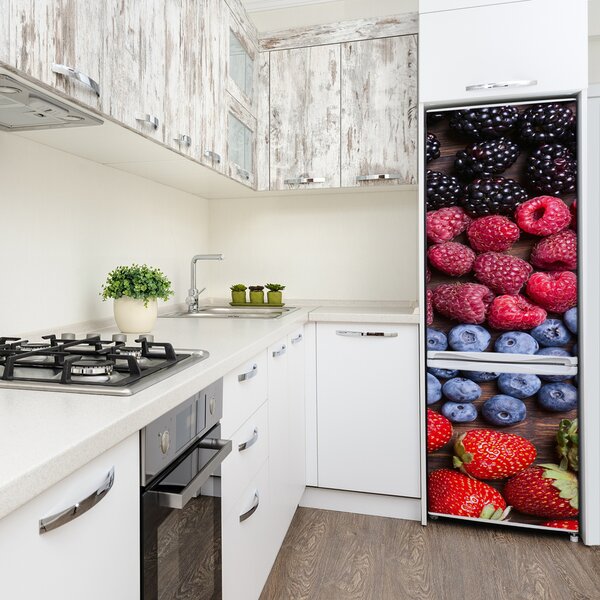 Nálepka na ledničku samolepící Lesní ovoce FridgeStick-70x190-f-89347182