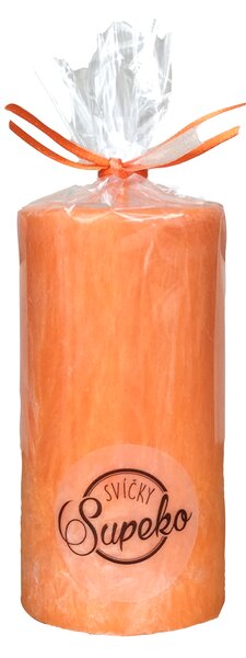 Supeko svíčka váleček 9 cm Mandarinka