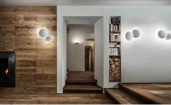 Lodes 15941 1027 Puzzle Single Round, svítidlo pro nepřímé osvětlení, 1x17W LED 2700K, bílá, prům. 19cm