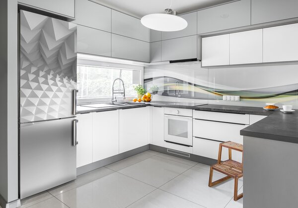 Nálepka na ledničku Abstrakce tunel FridgeStick-70x190-f-89942519