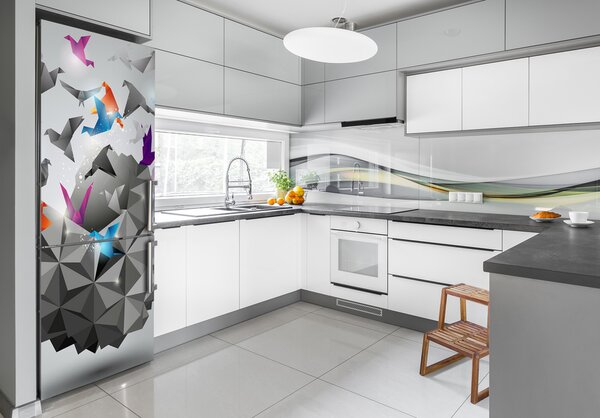Foto nálepka na ledničku Papírová svoboda FridgeStick-70x190-f-31426218
