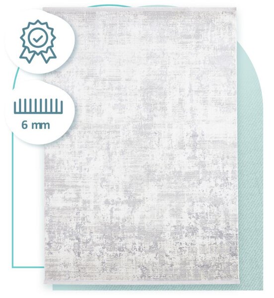 Koberec Luna Ash šedý