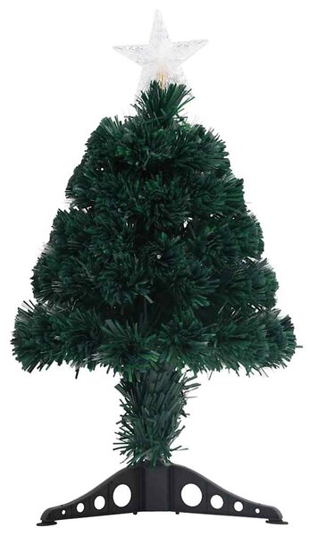 Předem osvětlený vánoční stromek se stojanem a LED 64 cm optické vlákno 328439