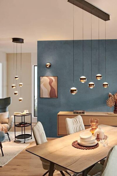 ZÁVĚSNÉ LED SVÍTIDLO, 100/10,5/200 cm Trio Leuchten - Závěsná světla
