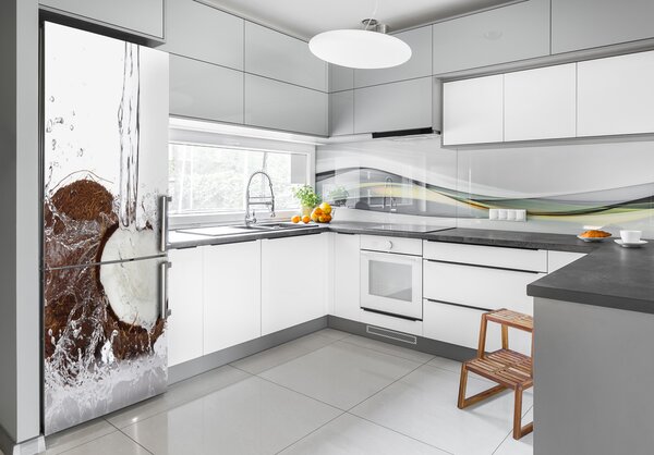 Nálepka na ledničku do domu fototapeta Kokos FridgeStick-70x190-f-38010850