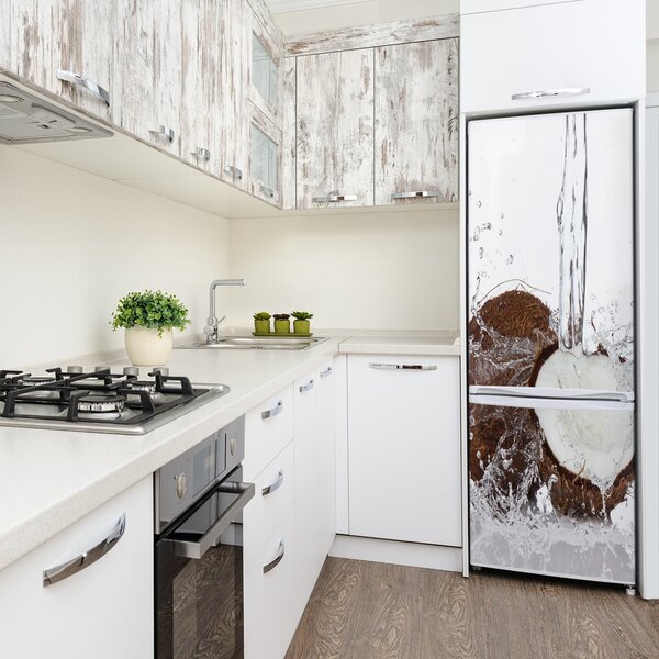 Nálepka na ledničku do domu fototapeta Kokos FridgeStick-70x190-f-38010850