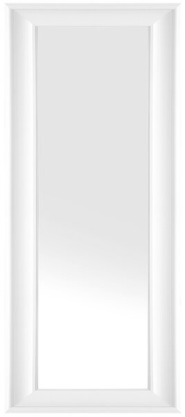 Nástěnné zrcadlo v dekorativním rámu 51 x 141 cm bílé LUNEL