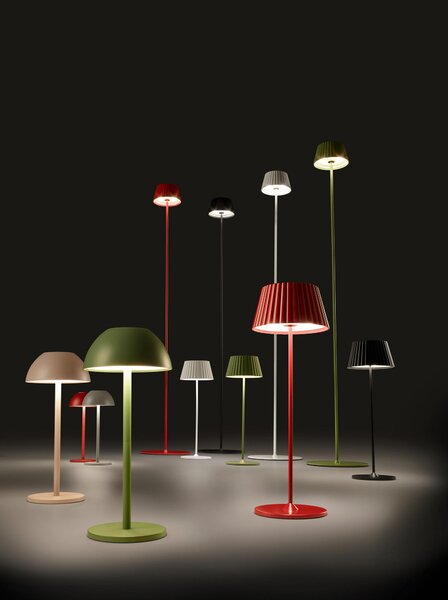 AKU STOJACÍ LAMPA, 13,5/123 cm - Stojací lampy