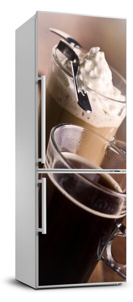 Nálepka na ledničku samolepící Káva frappe FridgeStick-70x190-f-40536749