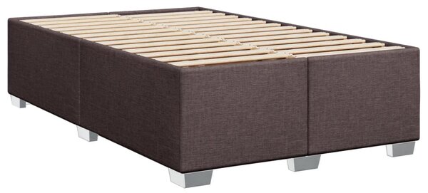 Rám postele bez matrací tmavě šedá 120x190 cm textil 3284460