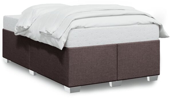 Rám postele bez matrací tmavě šedá 120x190 cm textil 3284460
