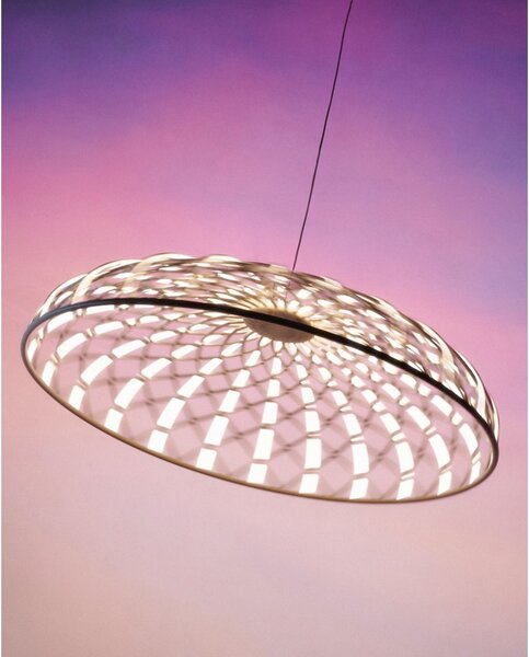 Flos F6392017 Skynest suspension, béžové závěsné svítidlo, 78W LED 2700K stmívatelné, prům. 90,4cm