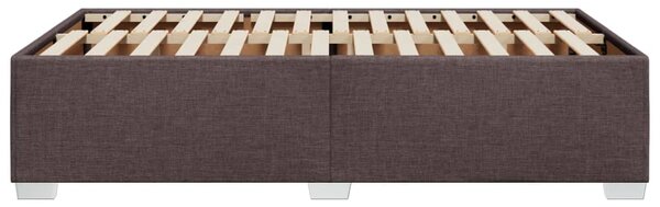 Rám postele bez matrací tmavě šedá 120x190 cm textil 3284460