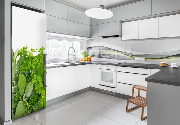 Nálepka na ledničku do domu fototapeta Bylinky FridgeStick-70x190-f-42979948