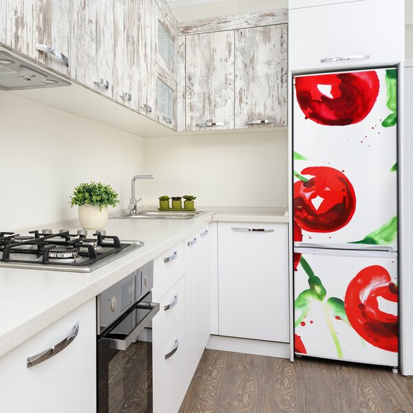 Nálepka na ledničku do domu Višně FridgeStick-70x190-f-104287844
