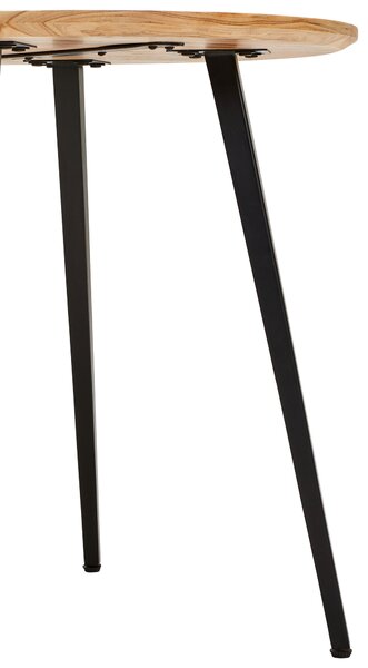 JÍDELNÍ STŮL, akácie, černá, barvy akácie, 80/80/76 cm Xora - Jídelní stoly, Online Only