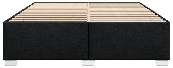 Rám postele bez matrace černý 180 x 200 cm textil 3284494