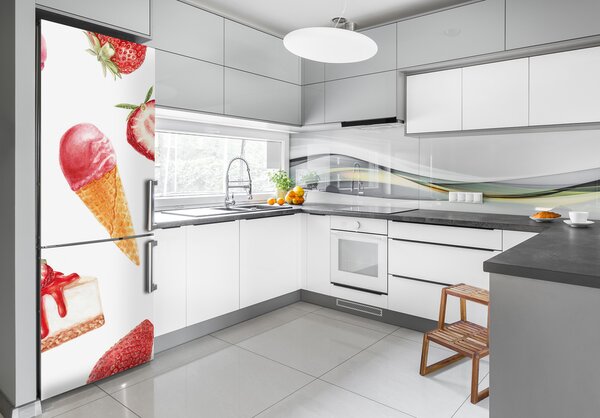 Nálepka na ledničku Jahodová chuť FridgeStick-70x190-f-104656625