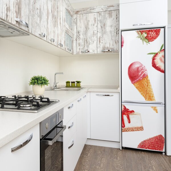 Nálepka na ledničku Jahodová chuť FridgeStick-70x190-f-104656625