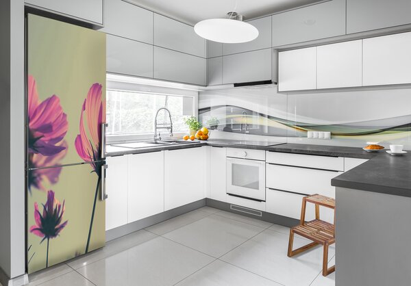 Samolepící nálepka na ledničku Růžové květiny FridgeStick-70x190-f-104707608