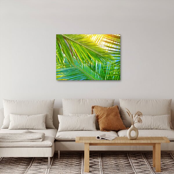 Obraz - Palmové listy (70x50 cm)