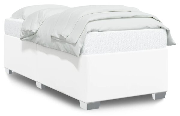 Rám postele bílý 80 x 200 cm umělá kůže 3284533