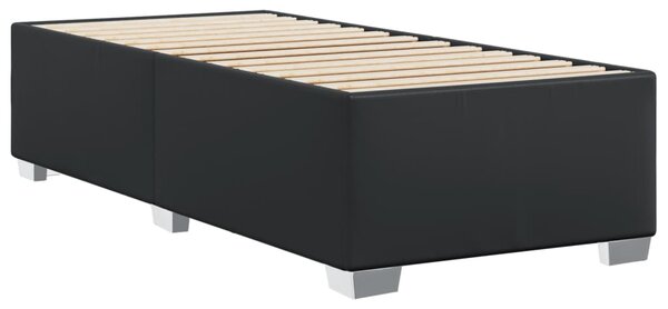 Rám postele černý 80 x 200 cm umělá kůže 3284532