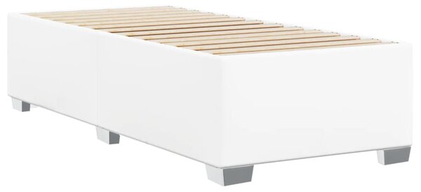 Rám postele bílý 80 x 200 cm umělá kůže 3284533