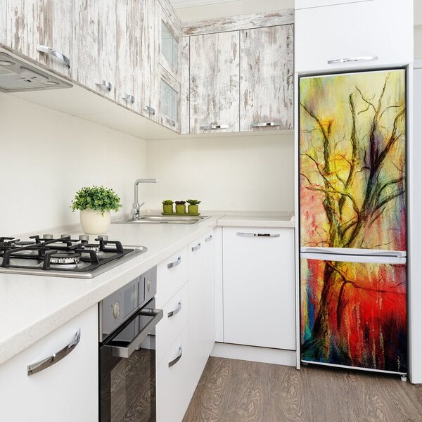 Samolepící nálepka Abstraktní strom FridgeStick-70x190-f-105500829
