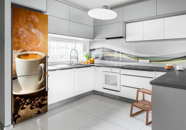 Fototapeta na ledničku Zrkna kávy FridgeStick-70x190-f-105584026
