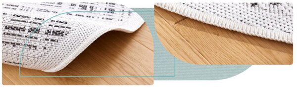 Koberec Adana Fuzzy Grey kruh