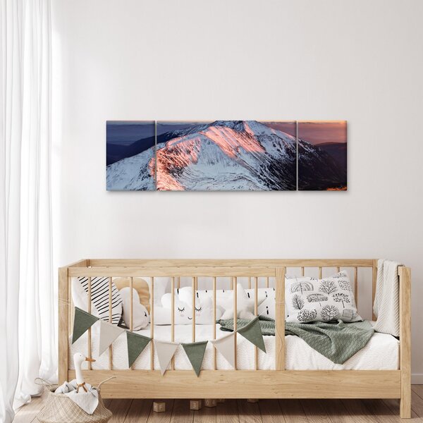 Obraz - Zimní horské panorama II. (170x50 cm)