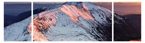 Obraz - Zimní horské panorama II. (170x50 cm)