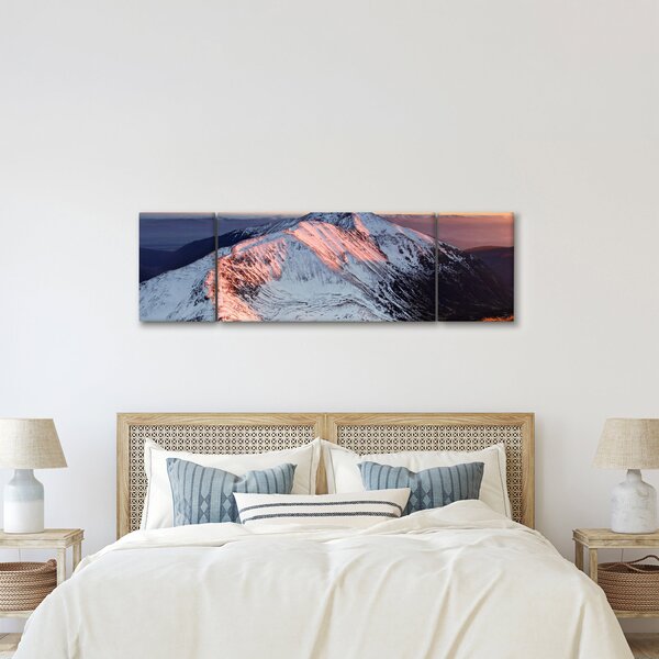 Obraz - Zimní horské panorama II. (170x50 cm)