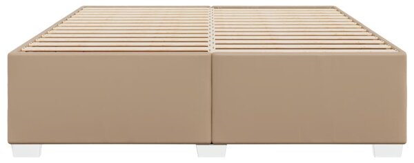 Rám postele cappuccino 180x200 cm umělá kůže 3284571