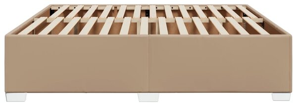 Rám postele cappuccino 180x200 cm umělá kůže 3284571
