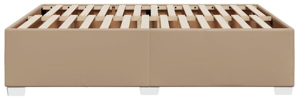 Rám postele cappuccino 160x200 cm umělá kůže 3284567