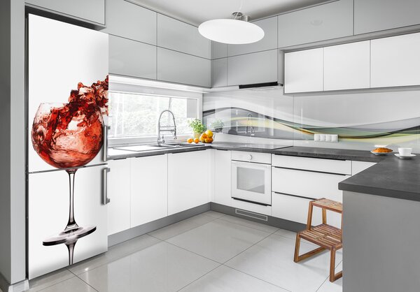 Fototapeta na ledničku Sklenička vína FridgeStick-70x190-f-10584966