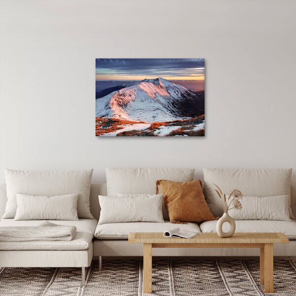 Obraz - Zimní horské panorama II. (70x50 cm)