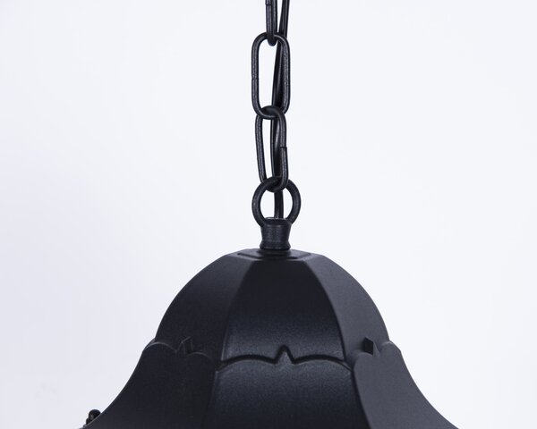 Kaja Lozana venkovní závěsná lampa 1x60 W černá K-5006HCZARNY